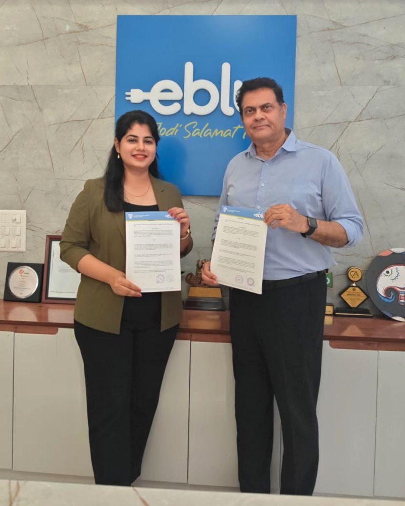 MoU between UniKaushal and eblu (Godawari Electric Motors Pvt. Ltd.)